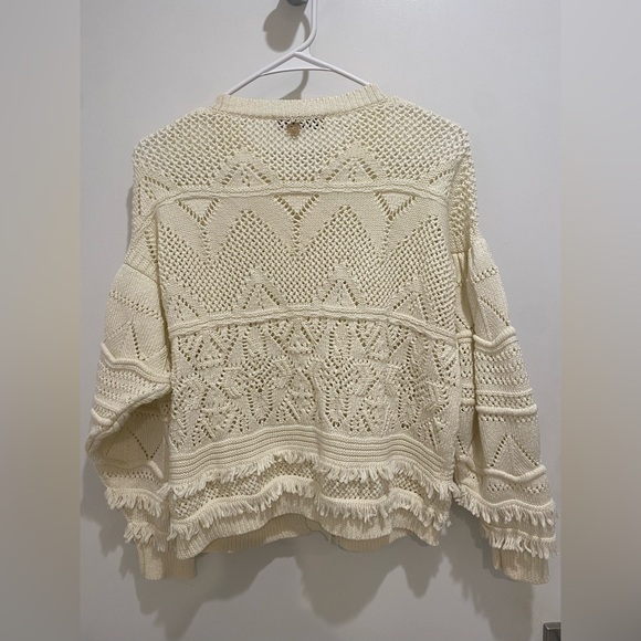 Twinset Cream Cardigan Sweater - Picture 3 of 6